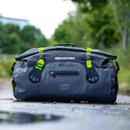 Aqua T-50 Roll Bag Black /Grey / Fluo
