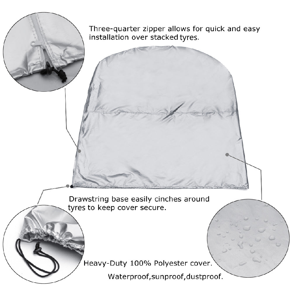 Spare Tyre Cover Wheel Storage Protection Bag