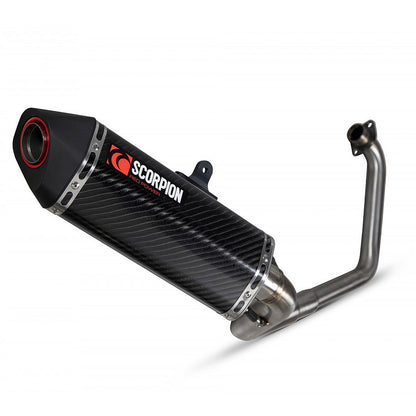 Honda CB125R 18- Serket Taper Carbon Fibre Full Exhaust System