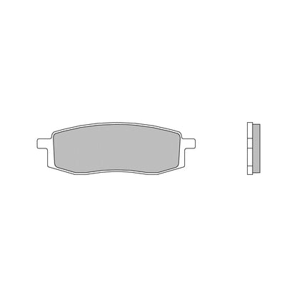 07YA13.SD Brembo SD Off Road Sintered Front Brake Pads