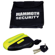 Mammoth Yellow Blast Disc Lock 10mm Pin