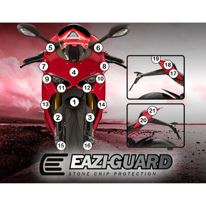 DUCATI V4 PANIGALE 2018-2019 Gloss Eazi-Guard Paint Protection Kit