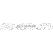 KAWASAKI Z800 2013-2016 Matt Eazi-Guard Paint Protection Kit