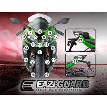 KAWASAKI ZX6R (636) 2013-2016 Matt Eazi-Guard Paint Protection Kit