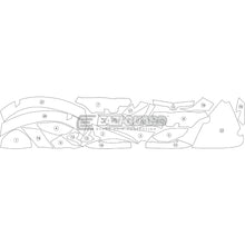 YAMAHA FJR1300A 2014-2020 Matt Eazi-Guard Paint Protection Kit