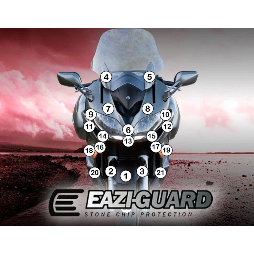 YAMAHA FJR1300A 2014-2020 Matt Eazi-Guard Paint Protection Kit