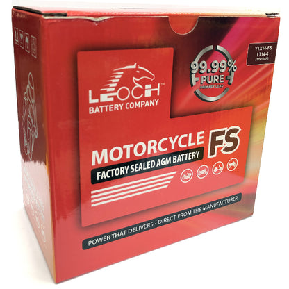 LT14-4 Leoch Sealed AGM Battery