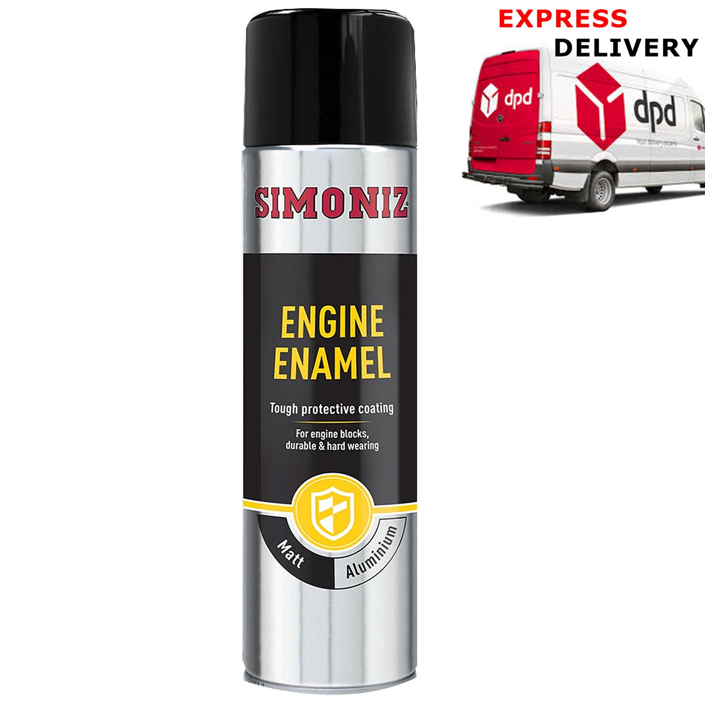 Simoniz Matt Alu Engine Enamel 500ml