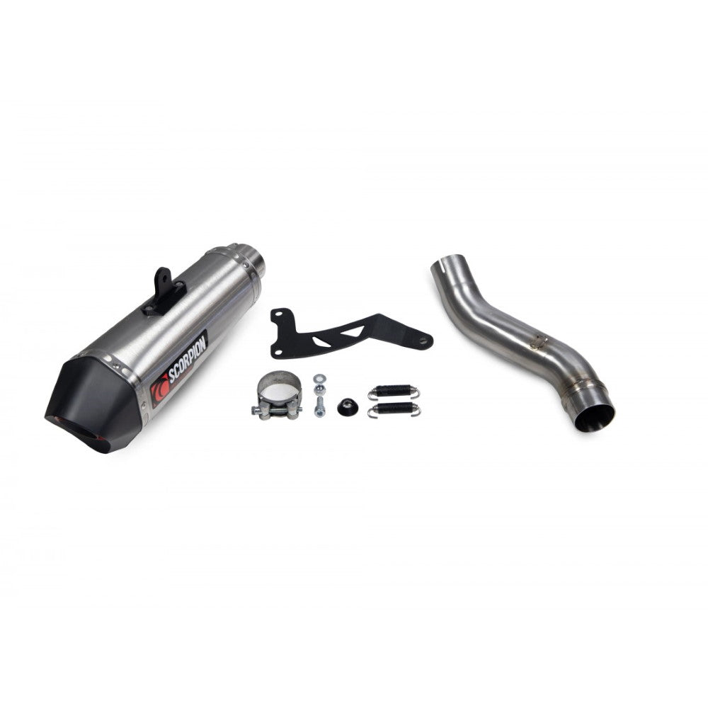 Triumph Speed Triple 1050 18- Serket Taper Brushed Stainless Slip On Exhaust