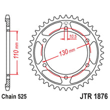 1876.45 Black Rear Sprocket