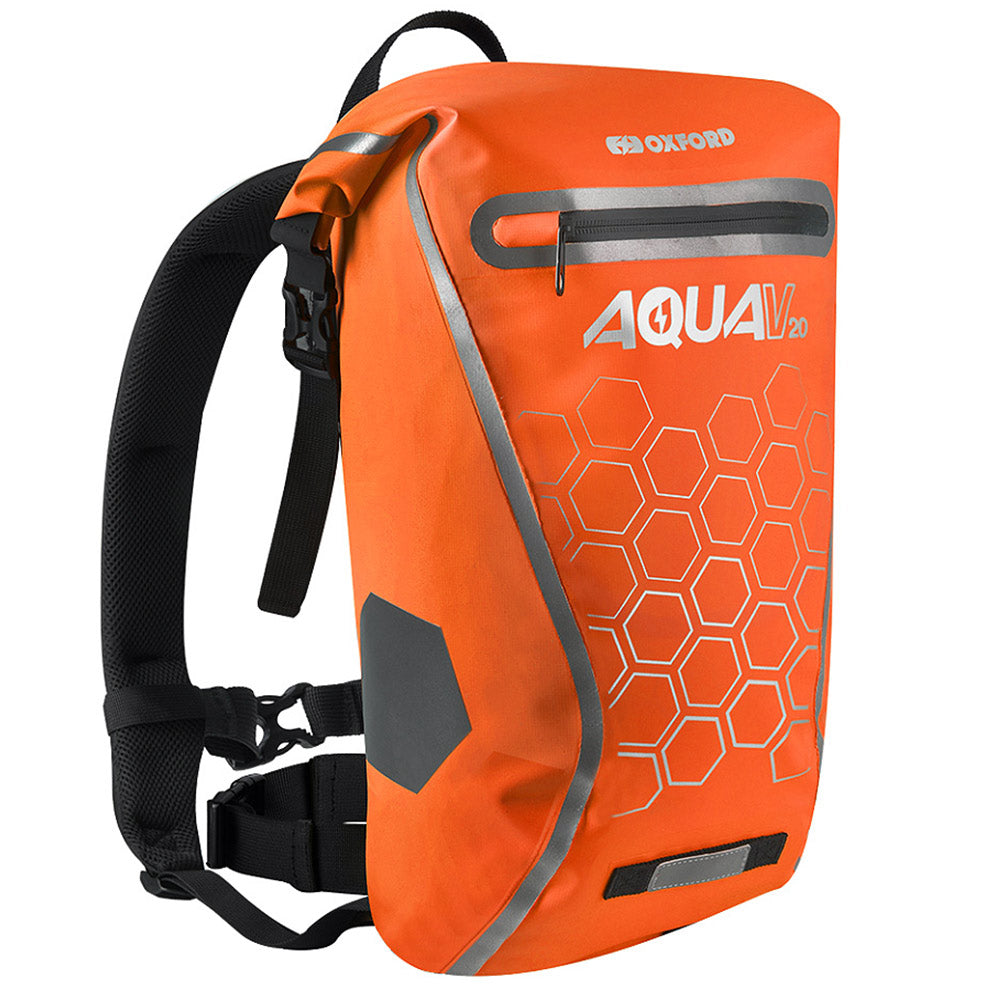 Aqua V20 Backpack Roll Top Orange