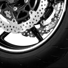 On2Wheels Wheel Stripes Reflective White