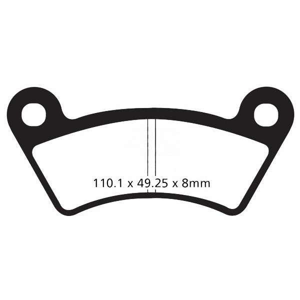 EBC Disc Pad Set FA482TT