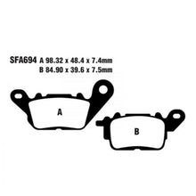 EBC Scooter Disc Pad Set SFA694