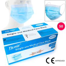 Disposable Medical Face Mask 50 Pieces