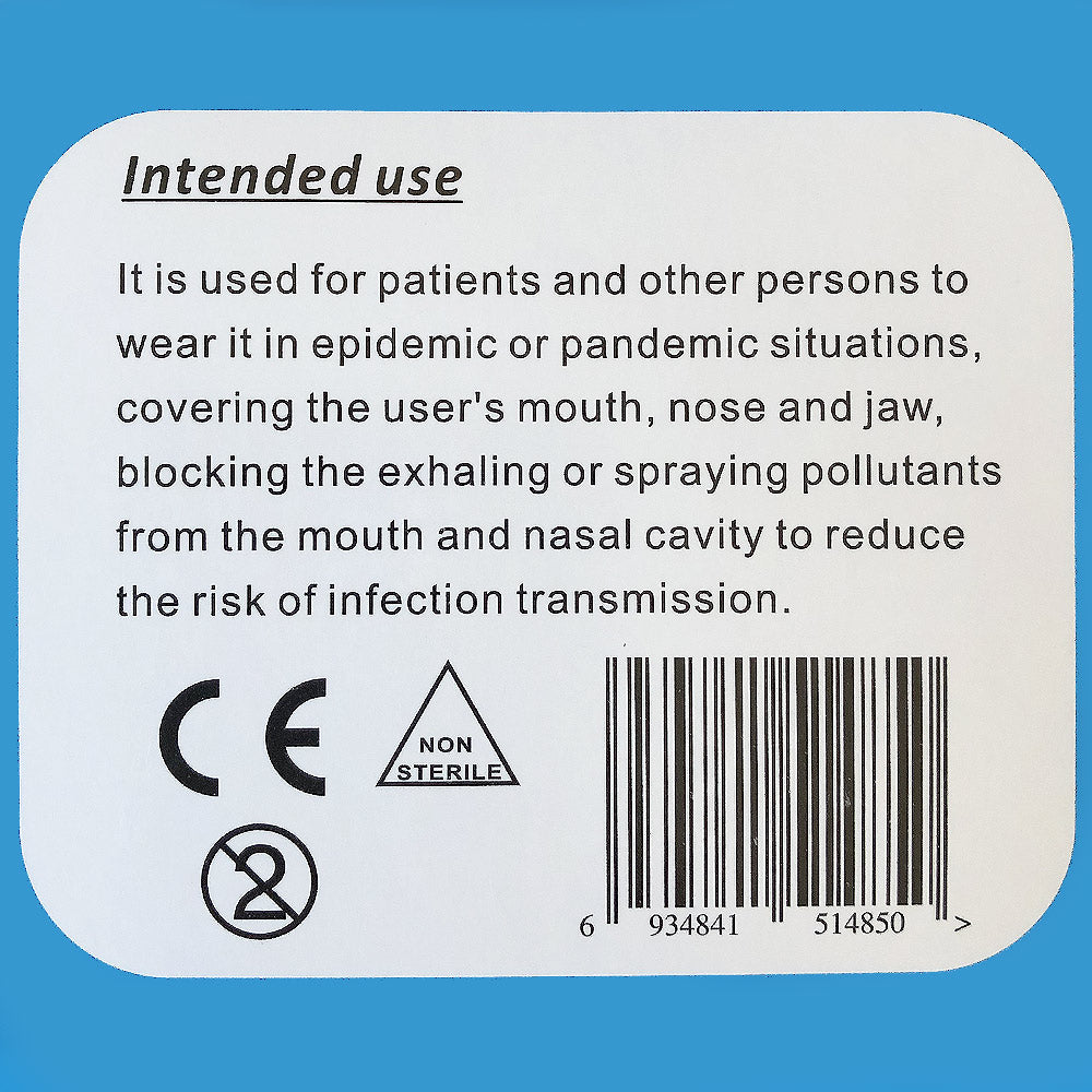 Disposable Medical Face Mask 50 Pieces