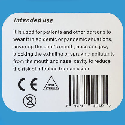 Disposable Medical Face Mask 50 Pieces