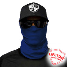 Solid Navy Blue Face Shield