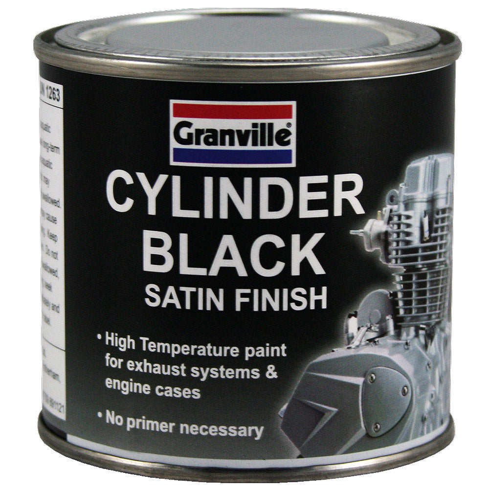 Granville Cylinder Paint Black 250ml