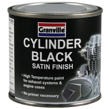 Granville Cylinder Paint Black 250ml