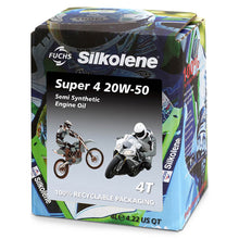 Silkolene Super4 20w50 4 litre Engine Oil Lube Cube