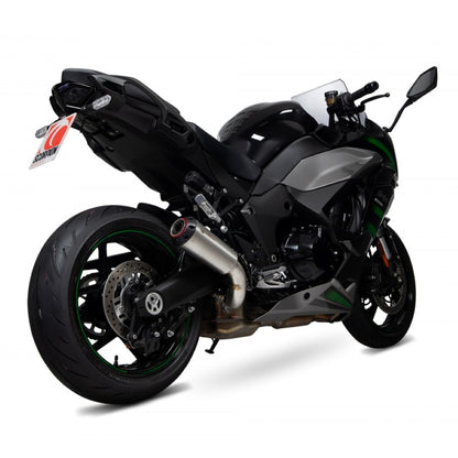 Kawasaki Ninja 1000SX 20- Red Power Stainless Steel Slip-on Exhaust