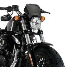 Harley-Davidson Sportster 48 17-20 Puig Aluminium Front Plate Black