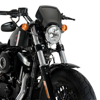 Harley-Davidson Sportster 48 17-20 Puig Aluminium Front Plate Black