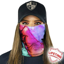 Watercolour Neck Tube Face Shield