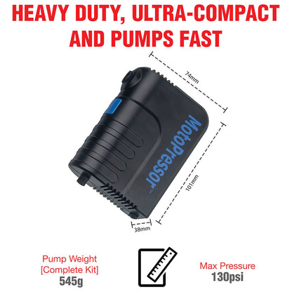 MotoPressor Pocket Tyre Pump