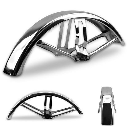 Yamaha FS1E Front Mudguard Chrome (Fits - Disc Brake Model Only)