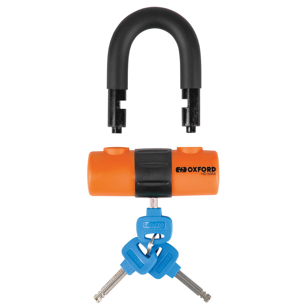 Oxford HD Max Disc Lock Black Orange