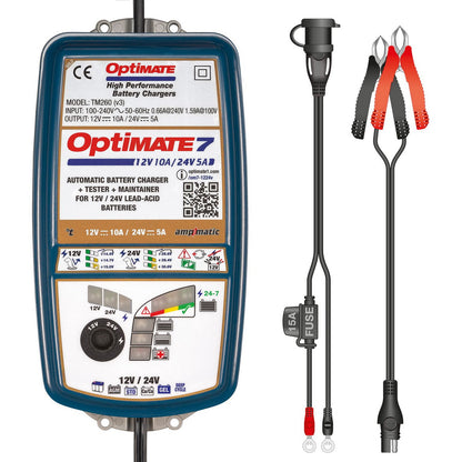 Optimate 7 12/24v Battery Charger
