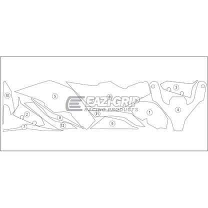 BMW F900XR 2020> Matt Eazi-Guard Paint Protection Kit