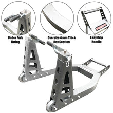 Tech7 Pro Range Front Aluminium Heavy Duty Paddock Stand