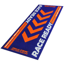 Garage Mat Series 4 Orange Blk Logo