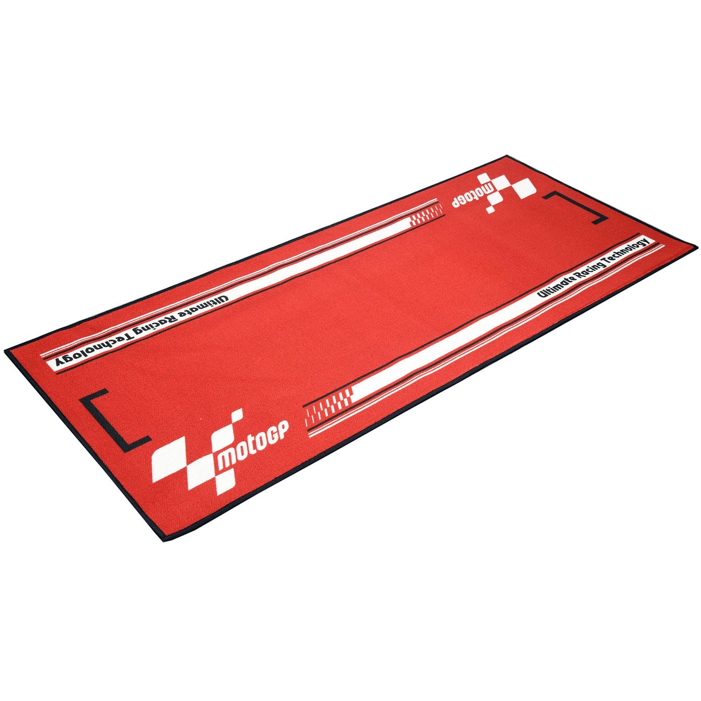 Garage Mat Series 4 Moto GP Red White