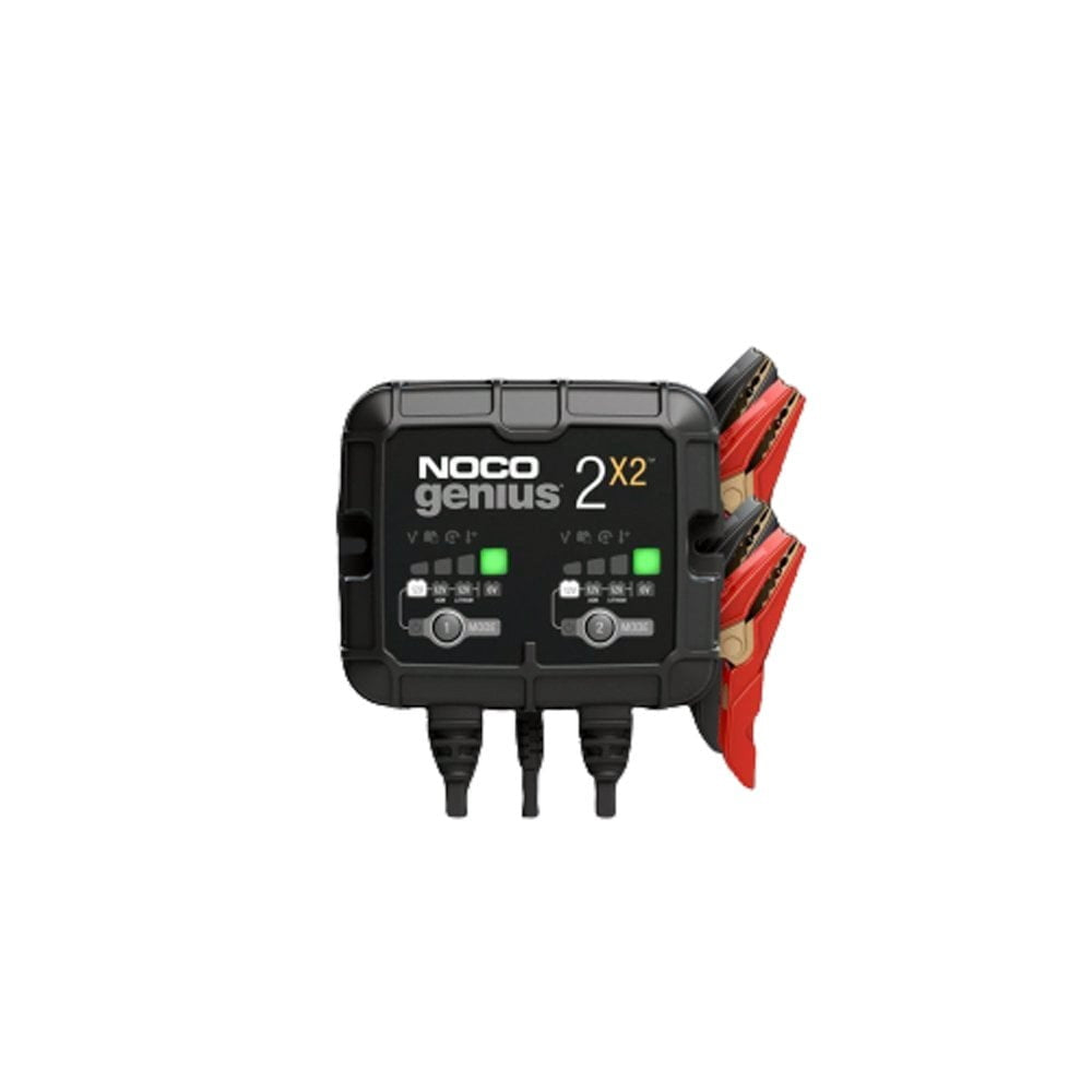 NOCO Genius 4A 2-Bank Smart Battery Charger and Maintainer