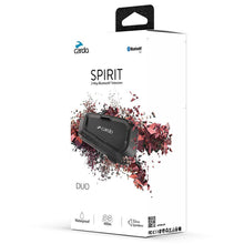 Cardo Spirit Duo Riders Intercom Bluetooth 5.2 Universal Connectivity