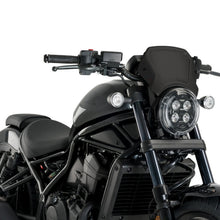 Honda CMX1100 Rebel 21- Puig Aluminium Front Plate Black