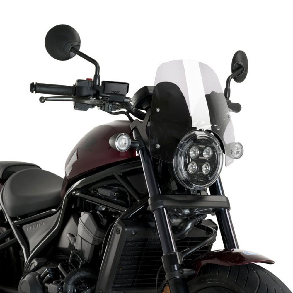 Honda CMX1100 Rebel 21-on Puig New Gen Sports Screen Clear
