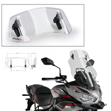Puig Adjustable Clip-On Windshield Deflector
