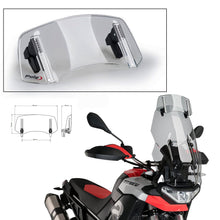 Puig Adjustable Screw-On Visor 2.0 L/T