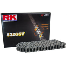 532GSVx116 Silver X-Ring RK Chain