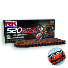 520MXZ5x120 RK Orange Factory Racing MX