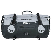 Oxford Aqua T-50 Roll Bag Grey Black