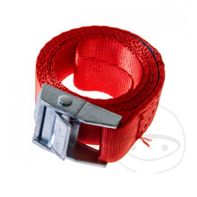JMP Loading Strap 25mm x 1.5m - With Quick Release Buckle Red