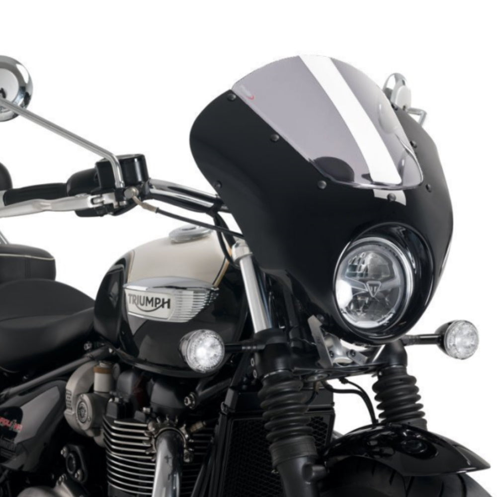 Triumph Bonneville Speedmaster 2022 Puig Dark Night Fairing Smoke Tint