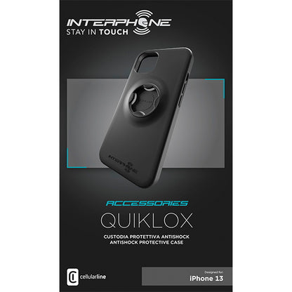 Interphone Quikloxase For iPhone 13 Black