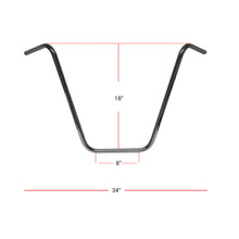 Chrome 7/8 18 Inch Rise Handlebar